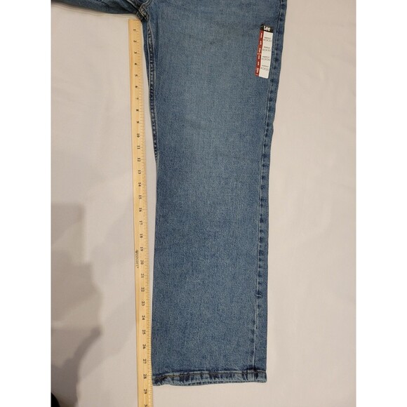 NWT Lee Mens *40 x 30 Regular Boot Cut Jeans Worth It Medium Blue *Read - Picture 10 of 11